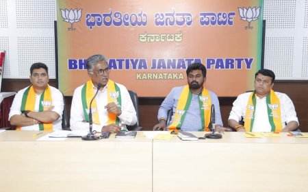 ಮುಡಾ ಹಗರಣ ಬಿಜೆಪಿ ಪಾದಯಾತ್ರೆ ಕುರಿತು ಸಿದ್ಧತಾ ಸಭೆ!